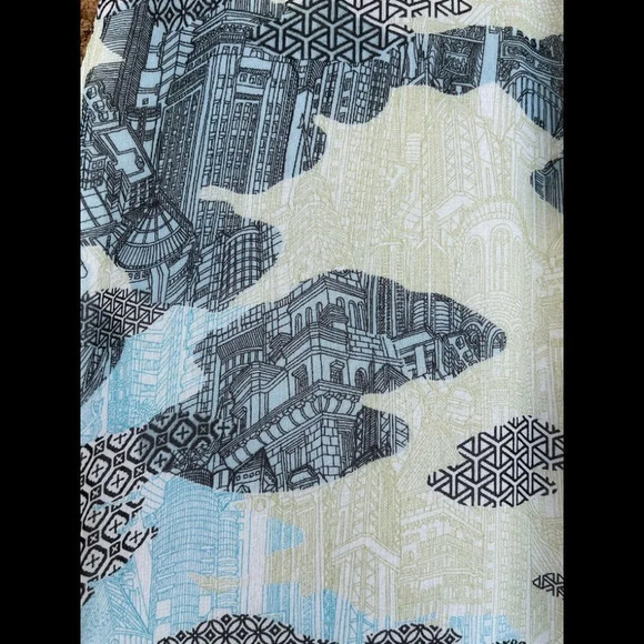 Shanghai Tang  silk sheer dress 10 - Picture 12 of 15